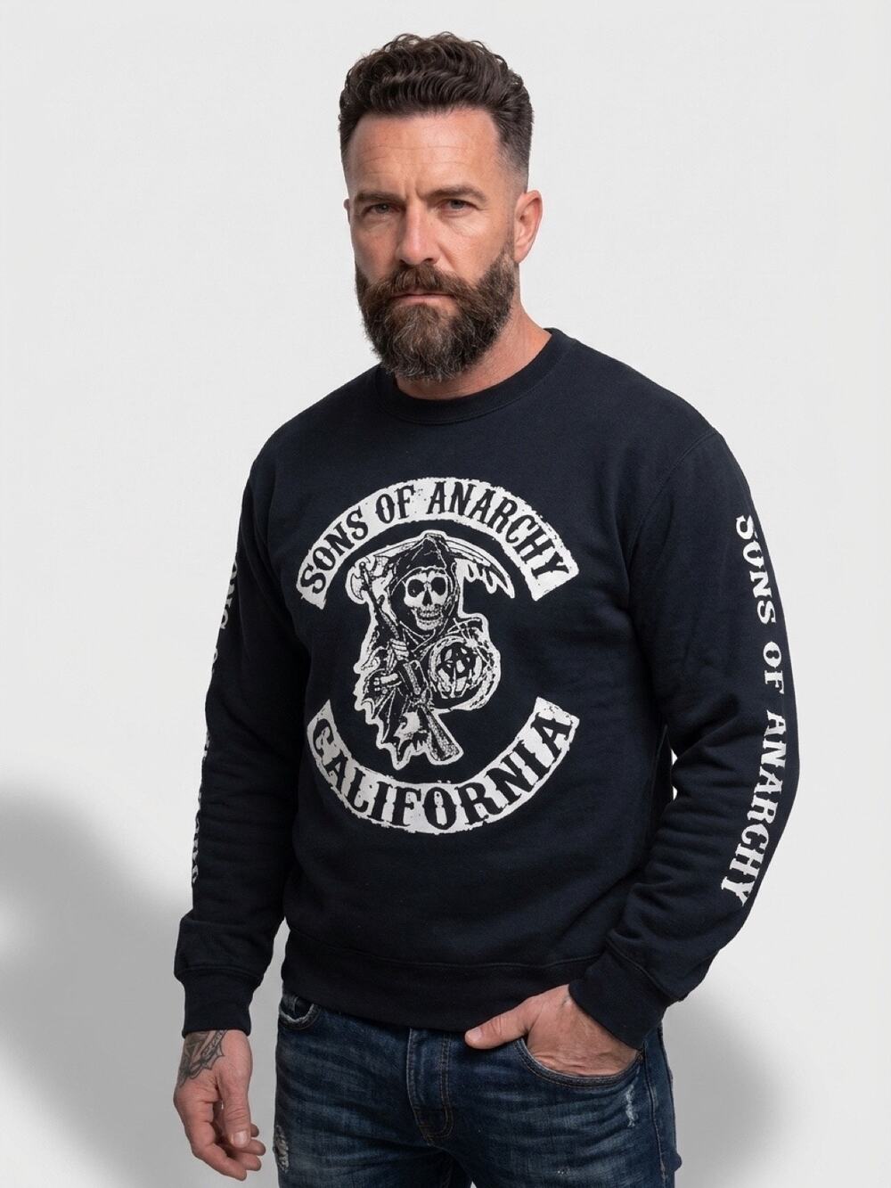 Sons of Anarchy Black Sweatshirt Size Small